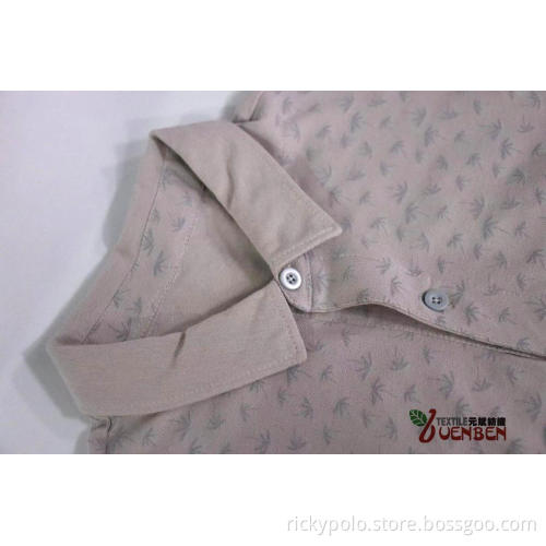 95% Baumwolle 5% Spandex Mischgarn mit Druckhemd